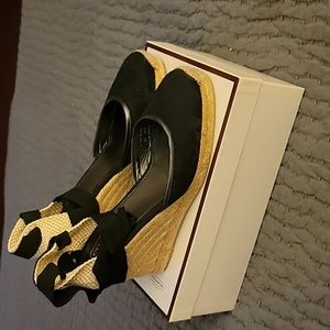 Coach Wedge Espadrilles Women's Size 10